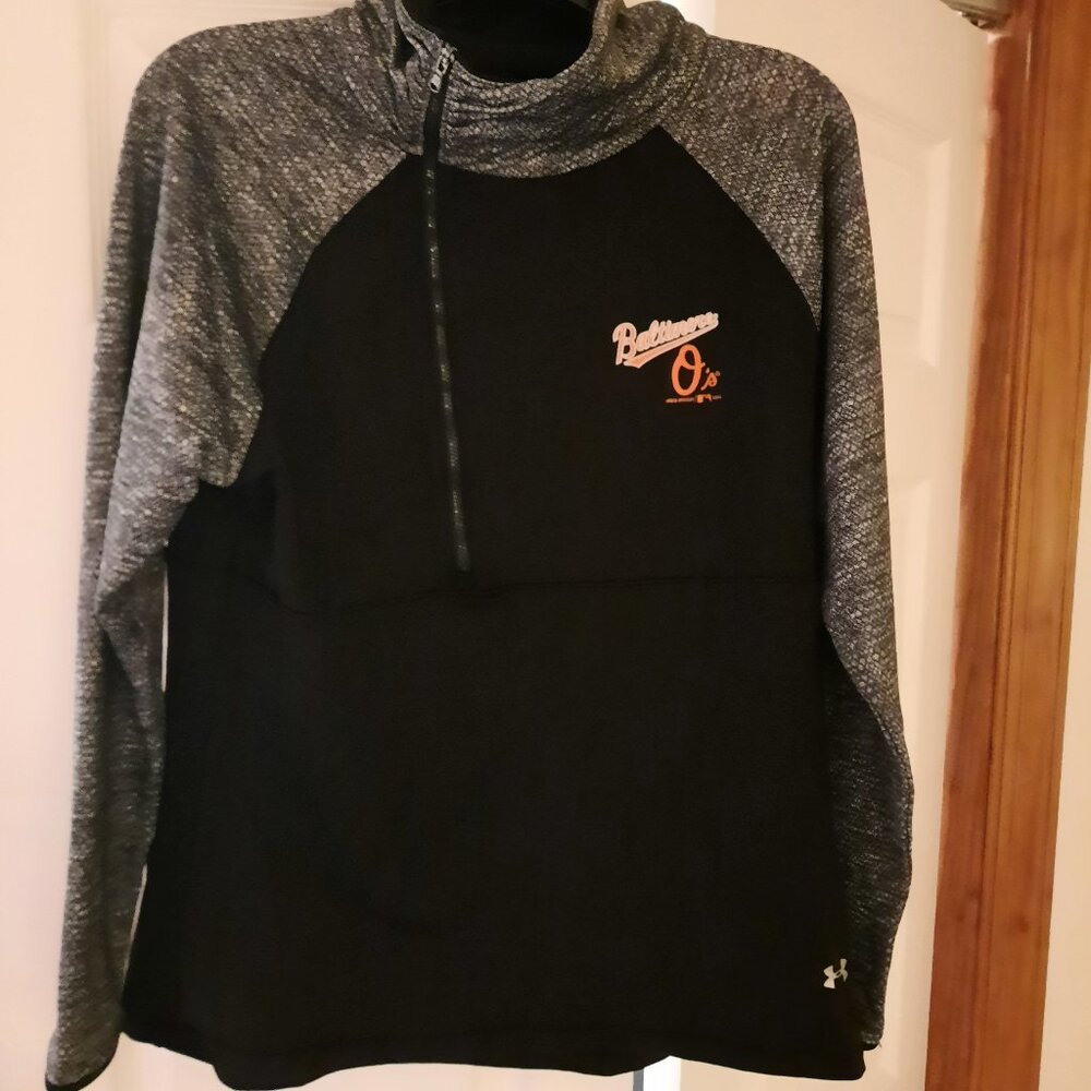 Under Armour Baltimore Orioles Long Sleeve Pullover Size XL